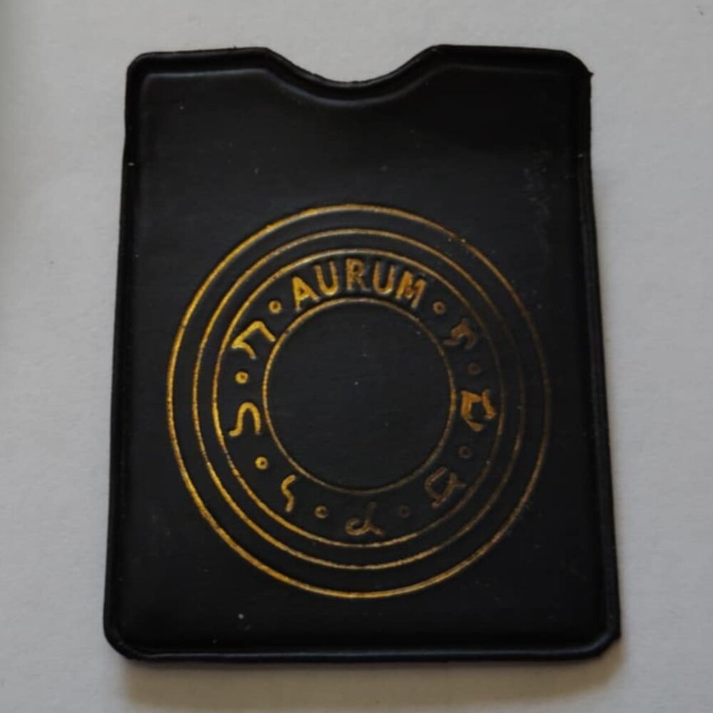Vintage Zodiac Aurum Alchemy Symbols Pendant